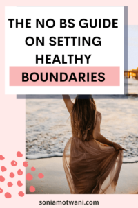 setting healthy boundaries