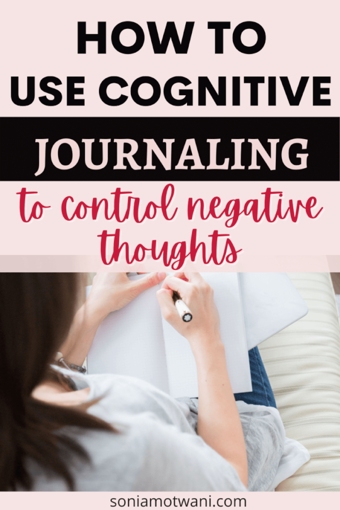 How to use journaling to control negative thoughts?