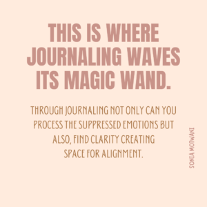 journaling for alignment