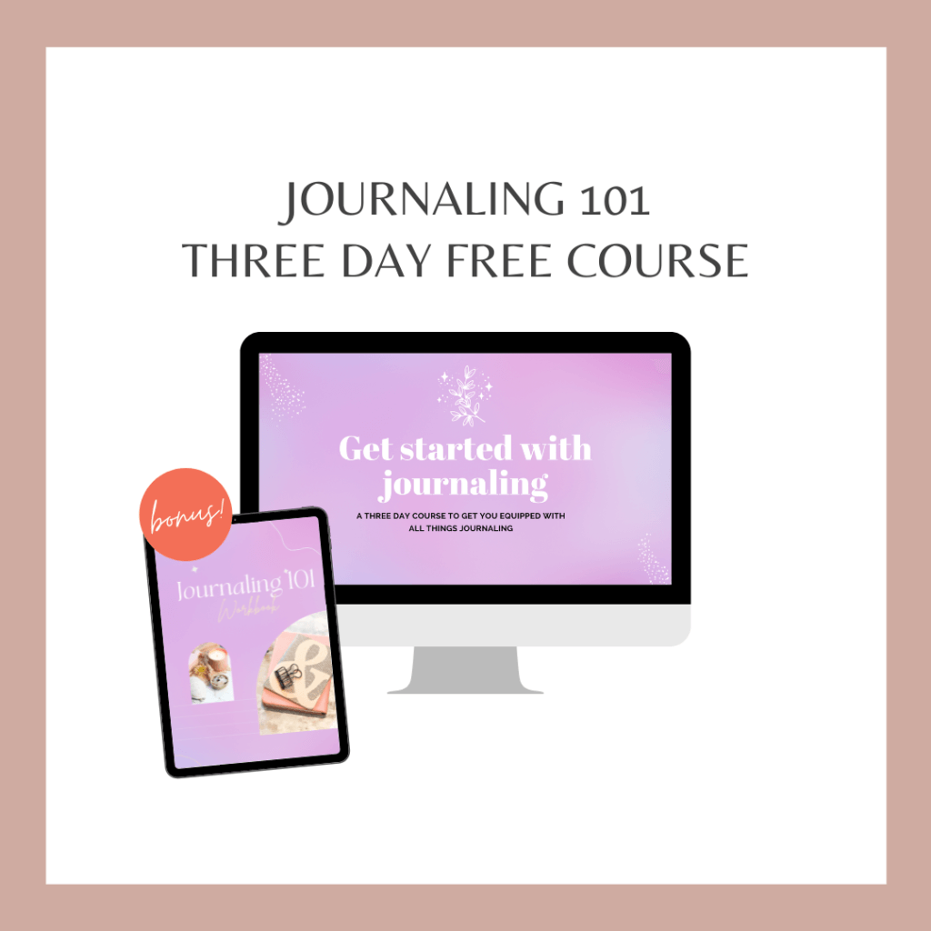 free journaling course