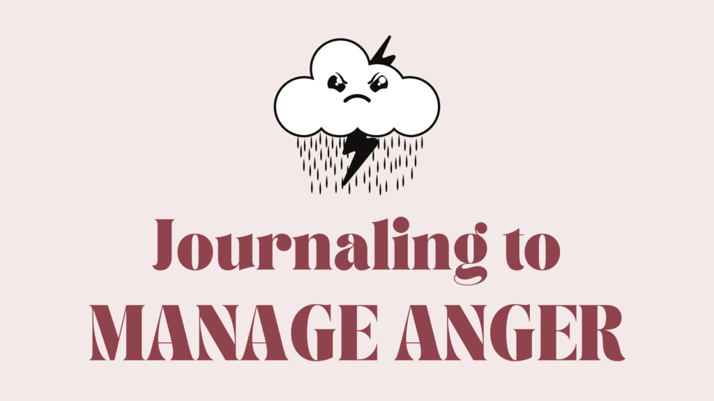 journaling for anger